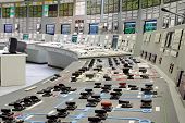 pic of industrial  - Control room of a russian nuclear power generation plant - JPG 