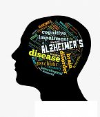 stock photo of neurology  - Alzheimer - JPG 