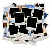 pic of  photo  - Stack of photo shots with space for your photos - JPG 
