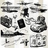 picture of holidays  - Holiday Set Hand Drawn - JPG 