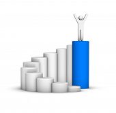 picture of leadership  - ladder of success - JPG 