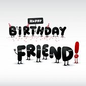 picture of pals  - Funny Birthday card - JPG 