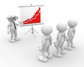 foto of leadership  - 3d people  - JPG 