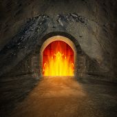 foto of religion  - Road to hell - JPG 