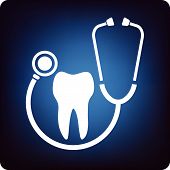 picture of health  - oral health icon  - JPG 