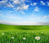 picture of heavens  - summer landscape - JPG 