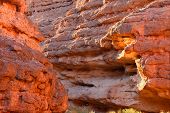 stock photo of seep  - Sunlight seeps into White Owl Canyon in the Lake Mead National Recreation Area of Nevada - JPG 
