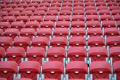 picture of seating  - Football stadium seats - JPG 