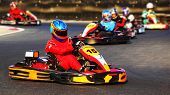 stock photo of competition  - Kart racing competition - JPG 