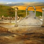 pic of surreal  - Surreal architecture in a fairy and magical world - JPG 