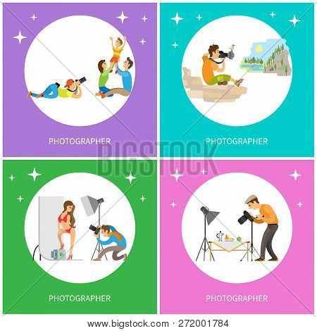 Poster: Photographer Taking Picture Of Parents