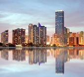 stock photo of buildings  - Miami Florida - JPG 