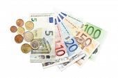 pic of bill  - All european currency coins and bills from 5 to 100 Euros  - JPG 