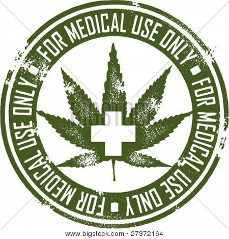 Picture or Photo of Medical Marijuana Stamp
