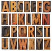 foto of english  - complete English alphabet  - JPG 