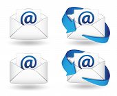 picture of e-mail  - Letter icons  - JPG 