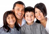 picture of bond  - Beautiful latinamerican family smiling  - JPG 