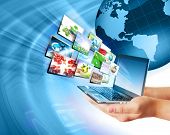 stock photo of business concept  - Best Internet Concept of global business from concepts series - JPG 