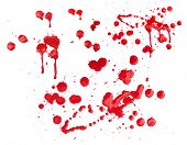 image of dust wrapper  - Red drops - JPG 