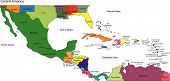 picture of map  - Central America Regional Map - JPG 