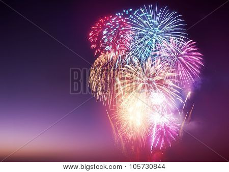 fireworks display poster id 105730844