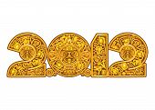 stock photo of religion  - Mayan Calendar as numbers in 2012 - JPG 