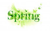 foto of time  - Spring time label - JPG 