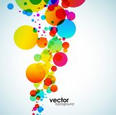 image of illustration  - Abstract colorful background - JPG 