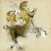 image of horse  - An hand - JPG 