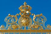 stock photo of france  - Crown in Versailles Yvelines Ile de France France - JPG 