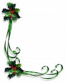 picture of holidays  - Image and Illustration composition for Christmas holiday background border invitation or frame with copy space - JPG 