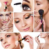 pic of beauty  - Collage of several photos for beauty industry - JPG 