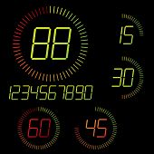 picture of watch  - Digital timer illustration - JPG 
