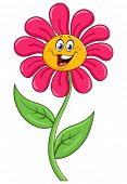 pic of cartoon  - Cartoon flower - JPG 