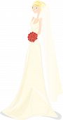 Wedding Girl Illustration