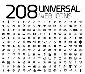 image of money  - Black icon set  - JPG 