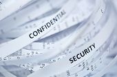 foto of confidential  - Shredded paper series  - JPG 