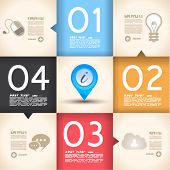 image of illustration  - Infographic template design  - JPG 