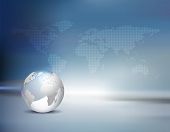 stock photo of map  - Business background  - JPG 