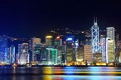 image of  photo  - Hong Kong night - JPG 