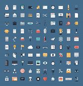 Business And Finance Flat Icons Big Set