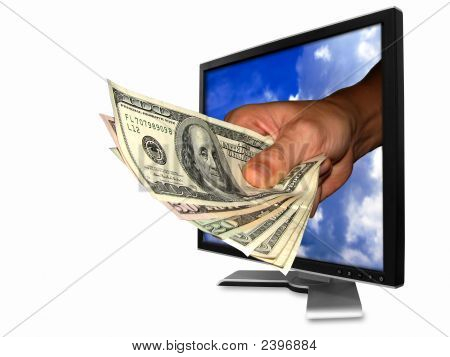 Picture or Photo of You can make money from the internet