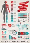 image of business concept  - Medical and healthcare icons and data elements - JPG 