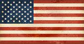 image of unite  - Vintage style flag of the United States of America - JPG 