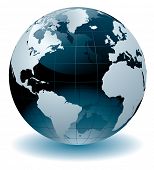 pic of globe  - World globe vector illustration - JPG 